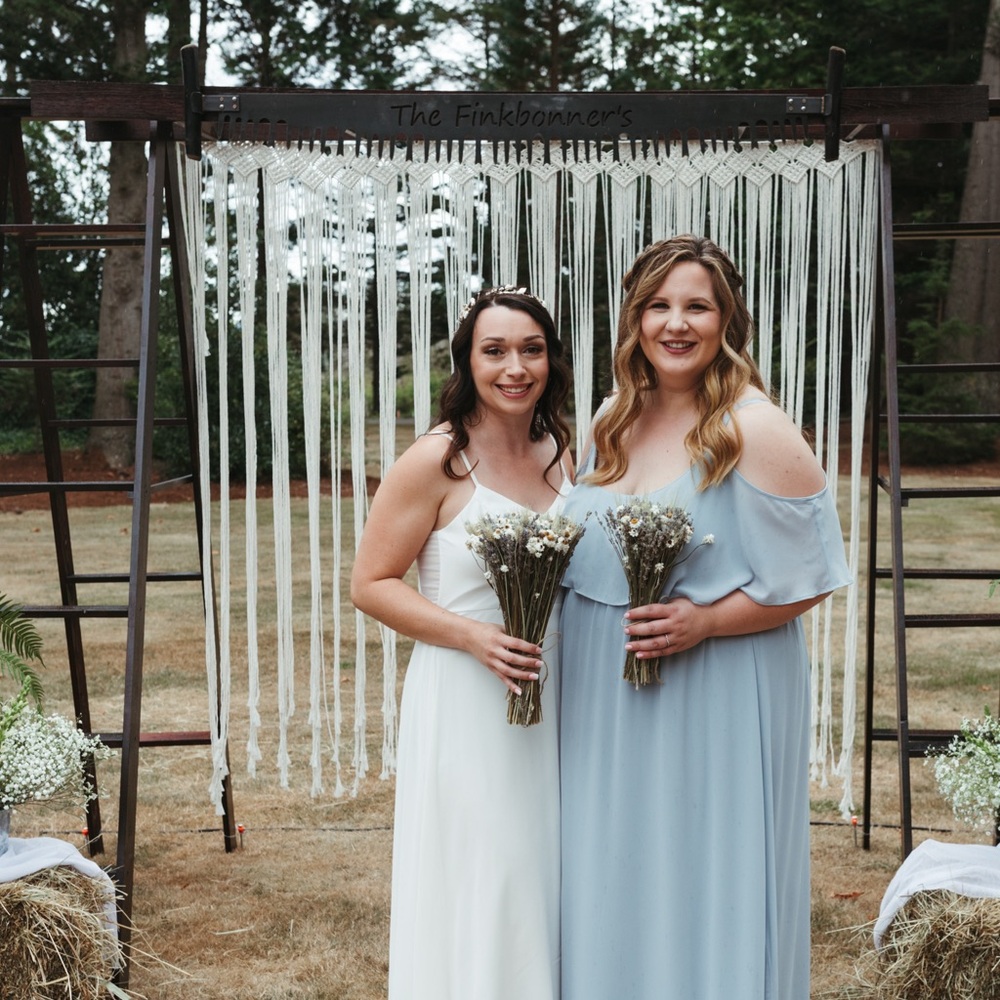 Hand-tied Macramé Backdrop